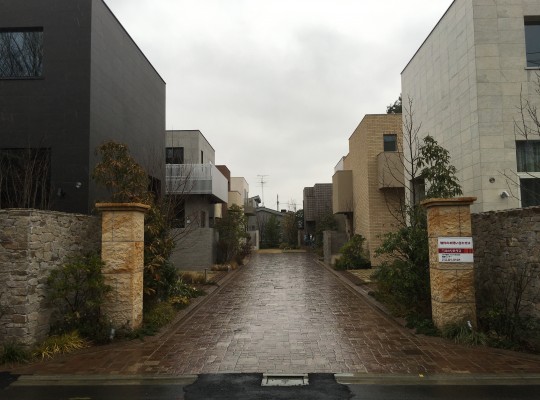 世田谷区成城の景観