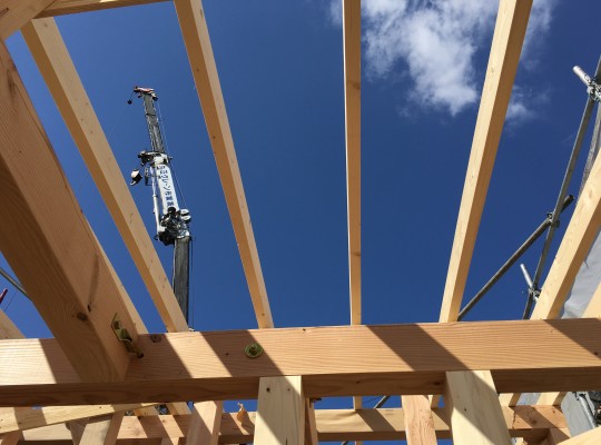 中村区注文住宅 T様邸「上棟」