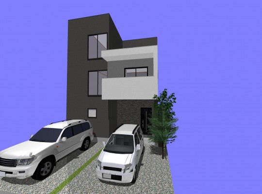 中川区注文住宅 「K様邸」上棟開始