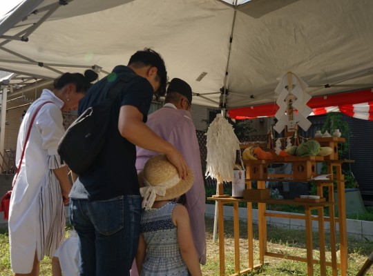 中村区注文住宅「Y様邸」地鎮祭