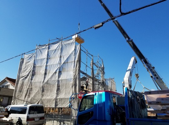 名古屋市中川区注文住宅O様邸上棟
