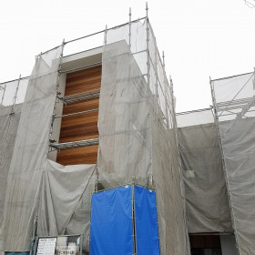 瀬戸市注文住宅「窓から青空を望む家」進捗状況