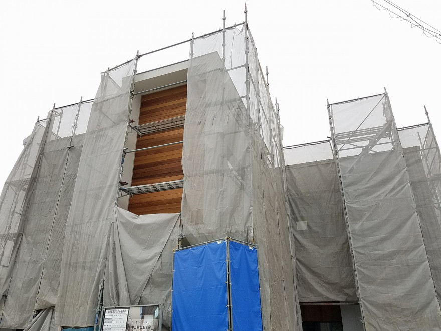 瀬戸市注文住宅「窓から青空を望む家」進捗状況