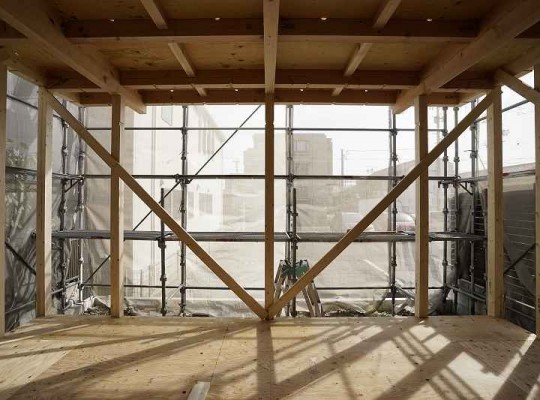 中村区注文住宅「A様邸」上棟