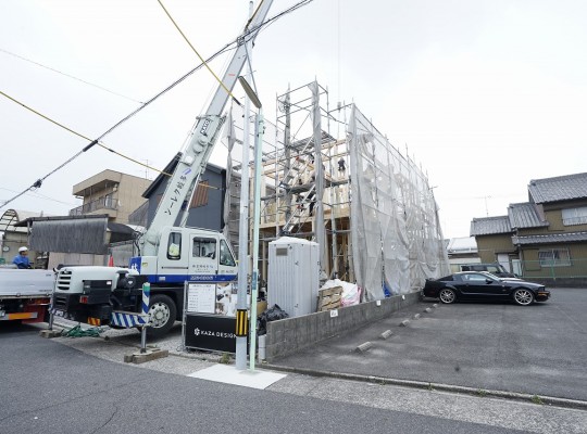 中村区注文住宅「I様邸」上棟