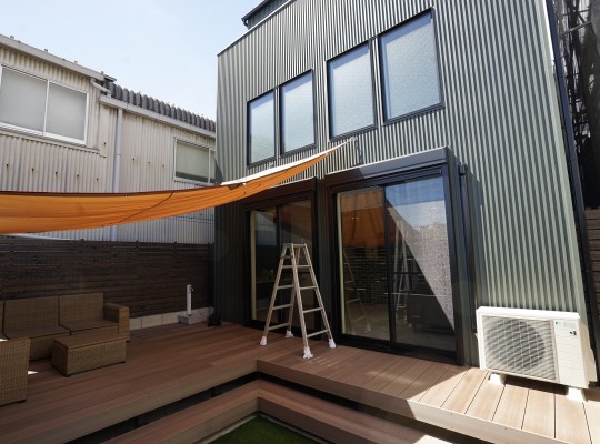 「Outdoor house アスレチックのある家」オープン準備