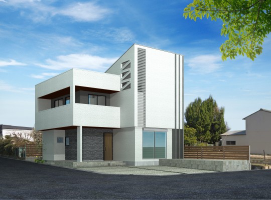 名古屋市中川区注文住宅「M様邸」イメージパース