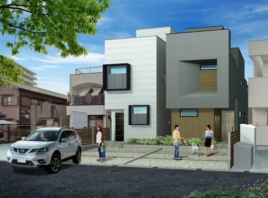 新規分譲パース完成