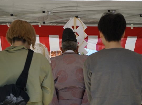 中村区注文住宅「K様邸」地鎮祭