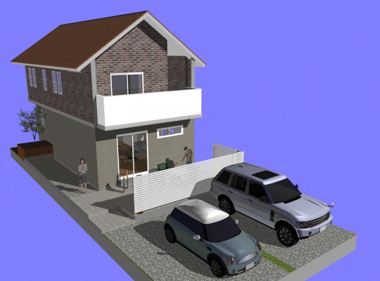 中村区注文住宅「S様邸」西海岸スタイル