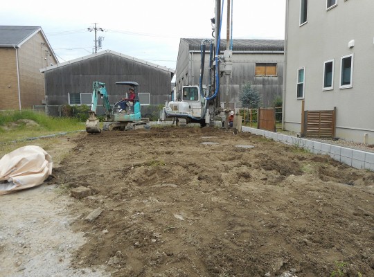 中川区注文住宅『O様邸』工事着工