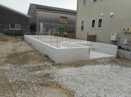 中川区注文住宅『O様邸』基礎工事