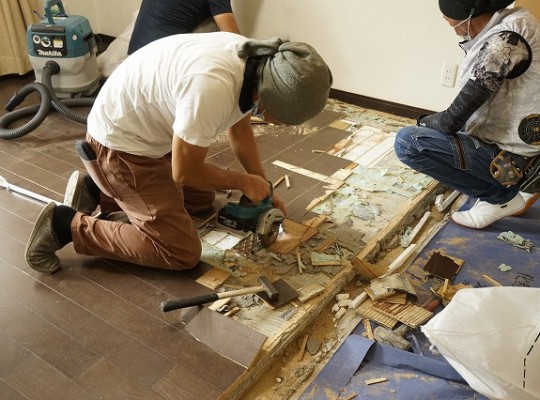 中村区リフォーム工事着工