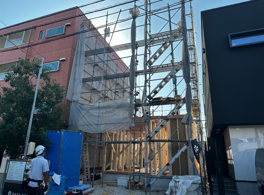 名古屋市北区注文住宅『H様邸』上棟