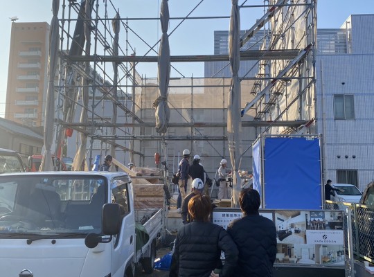 名古屋市中村区注文住宅【N様邸】上棟