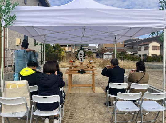名古屋市中川区注文住宅『M様邸』地鎮祭