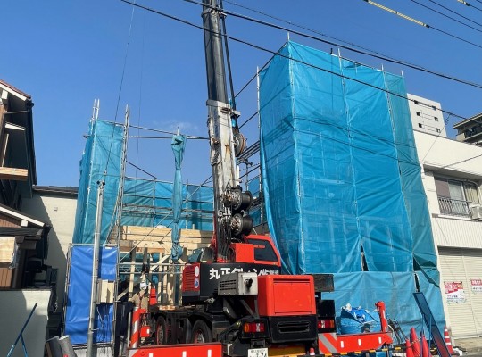 名古屋市中村区注文住宅「Y様邸」上棟いたしました!