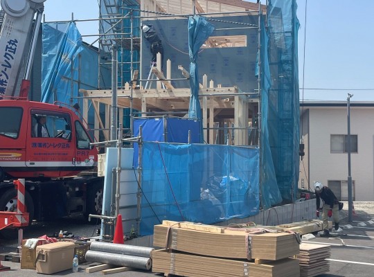 知多郡阿久比町注文住宅「Y様邸」上棟いたしました!