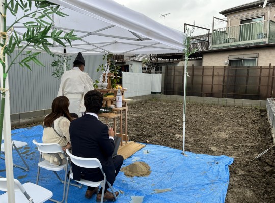 名古屋市中村区『I様邸』地鎮祭