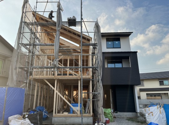 中村区注文住宅「I様邸」上棟!