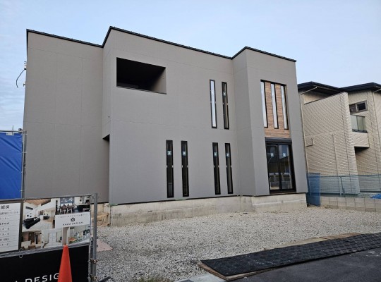 四日市市注文住宅「M様邸」足場解体!
