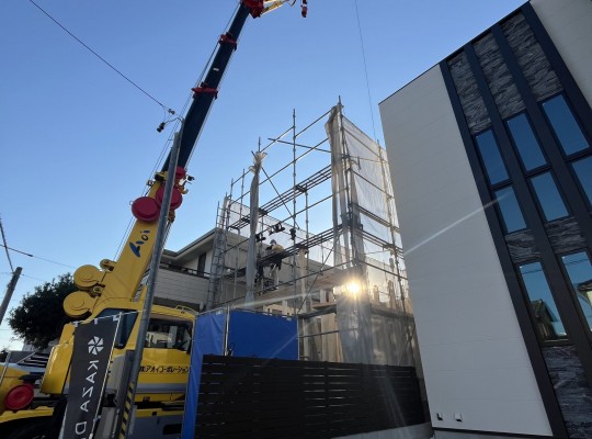 名古屋市天白区の注文住宅『K様邸』上棟