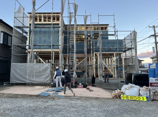 名古屋市中川区注文住宅『O様邸』上棟