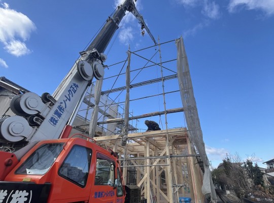 海部郡蟹江町注文住宅『N様邸』上棟