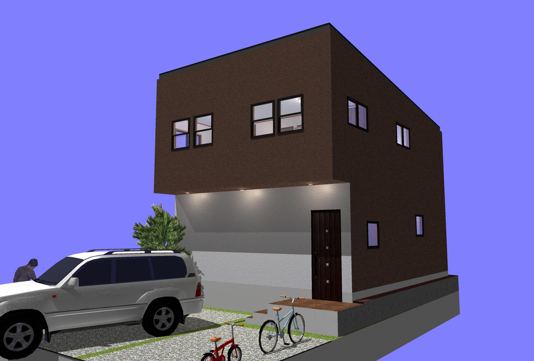 名古屋市中川区注文住宅　「Y様邸」完成間近