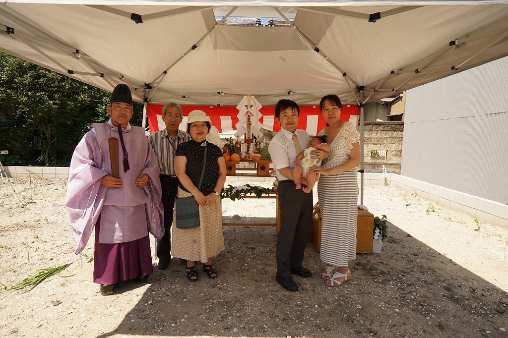 中川区下之一色町注文住宅「K様」地鎮祭