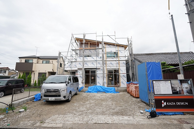 中川区注文住宅進捗状況