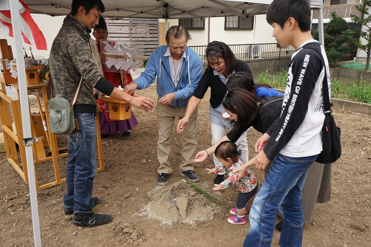 岩倉市注文住宅「Ｎ様邸」地鎮祭