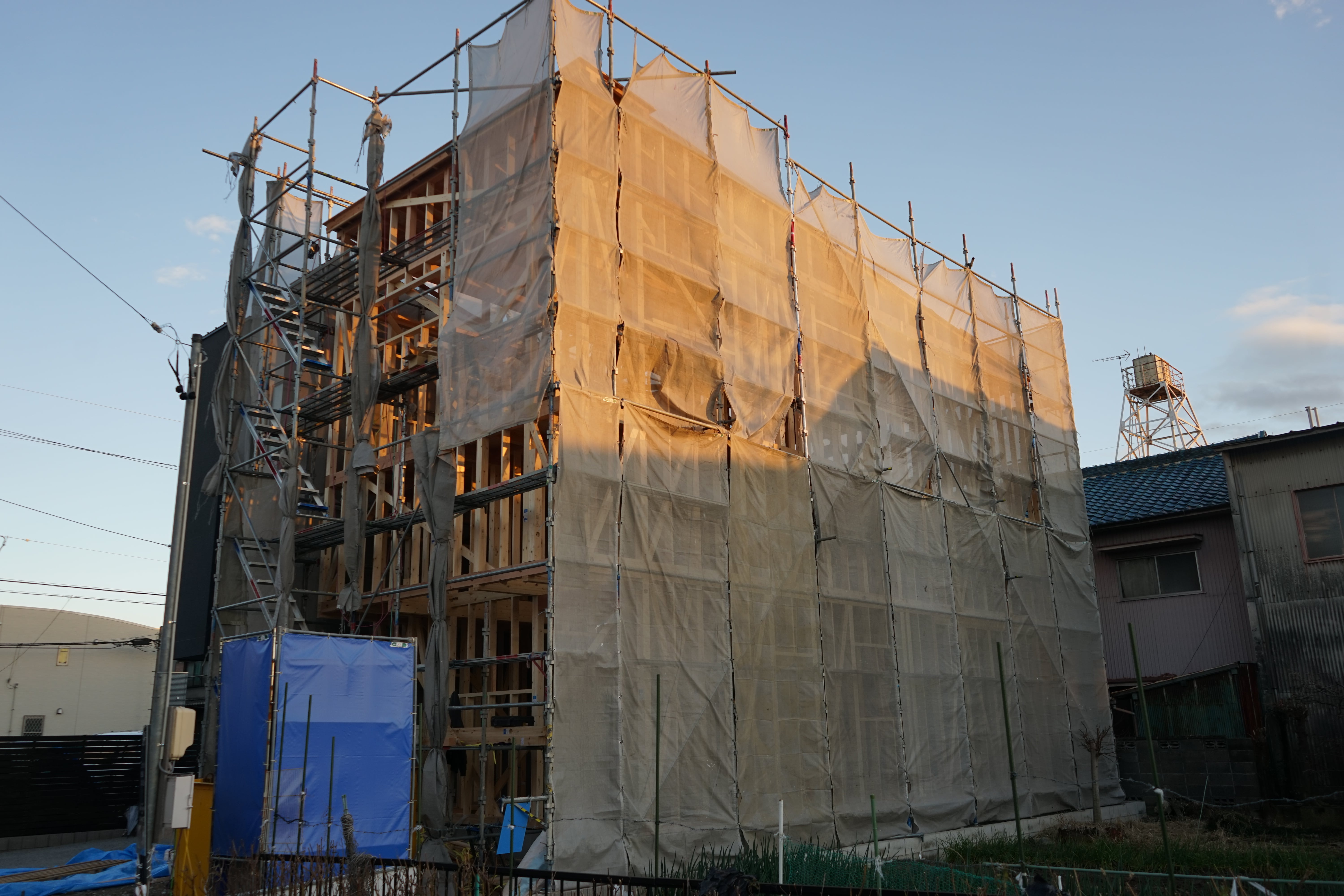 中川区注文住宅「I様邸」上棟