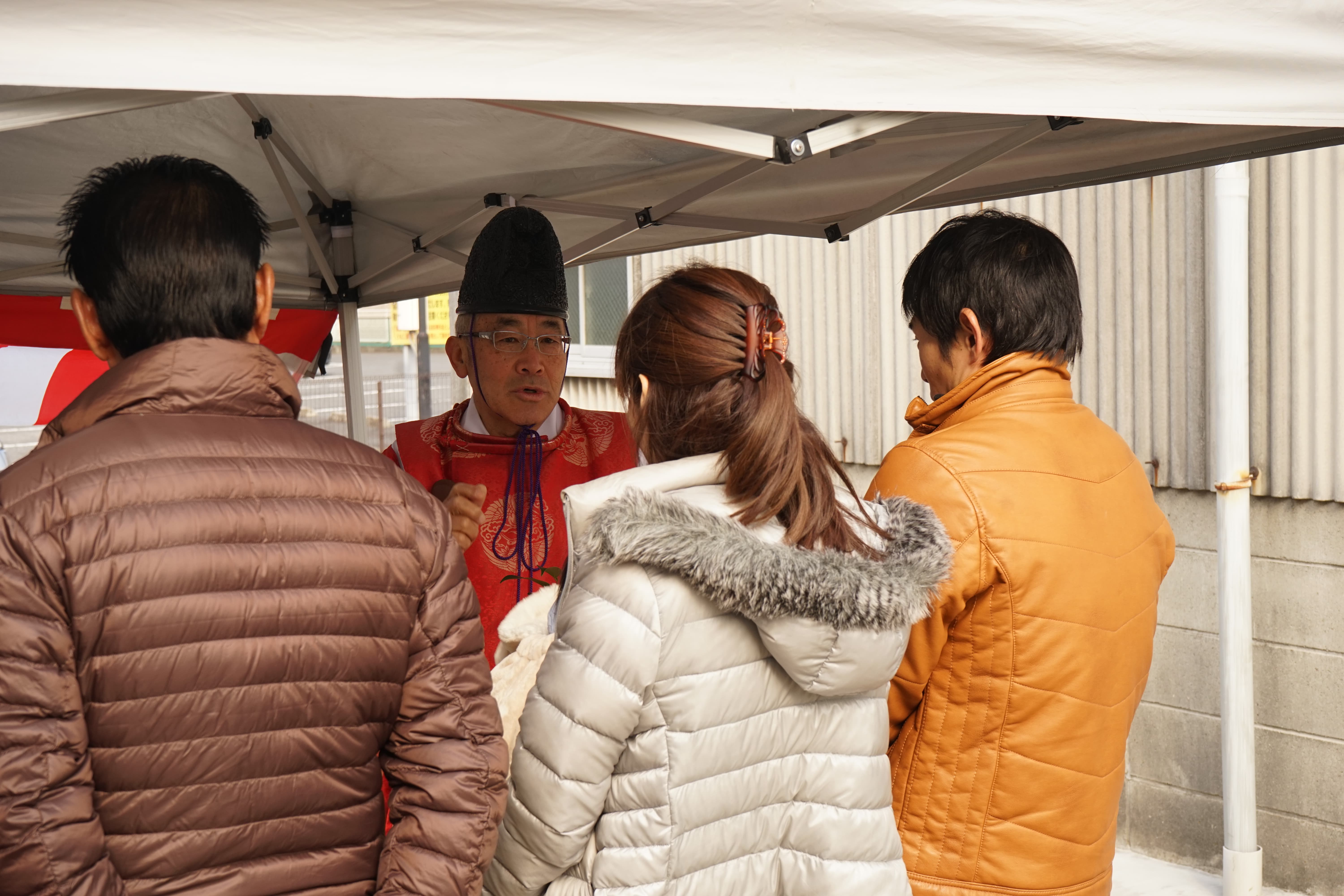 中川区注文住宅「S様邸」地鎮祭