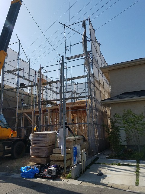 一宮市注文住宅「Ｍ様邸」上棟！！