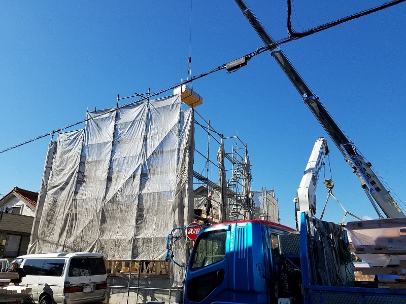 名古屋市中川区注文住宅Ｏ様邸上棟