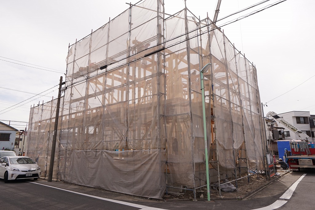 中村区注文住宅「T様邸」上棟