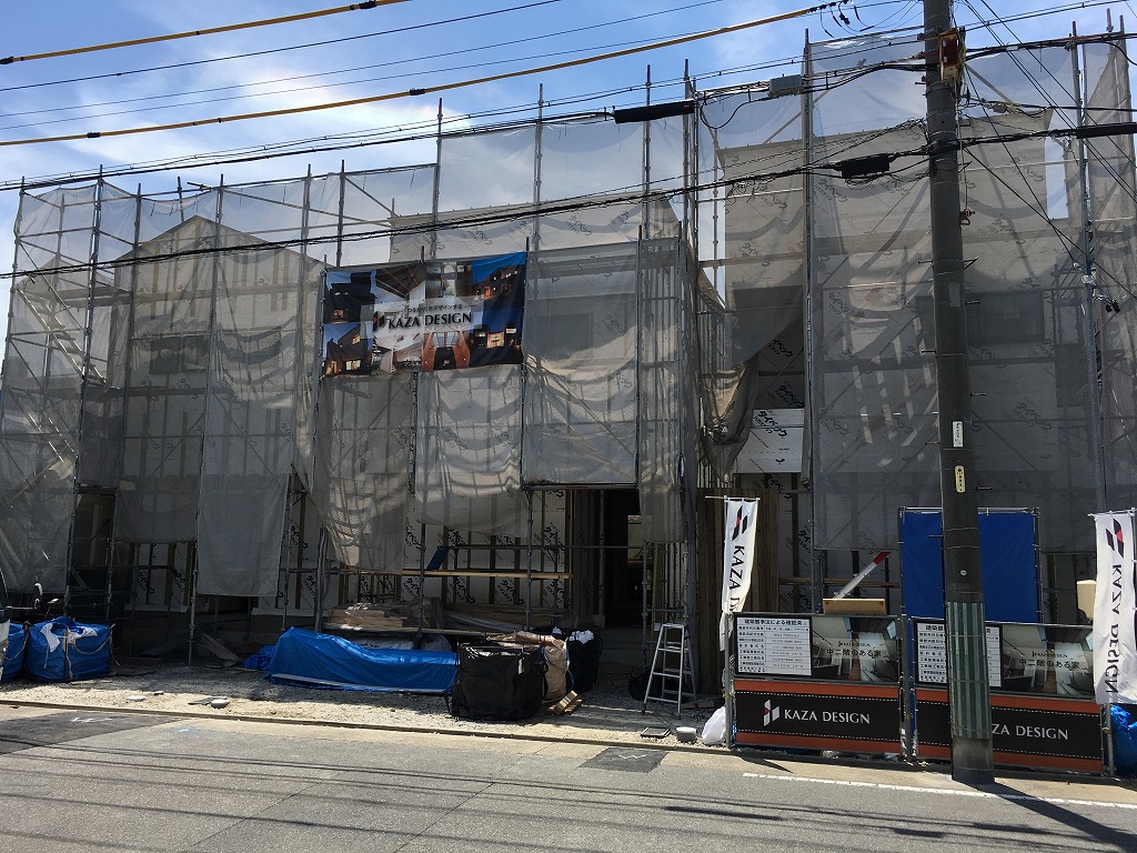 「ウインドヒルズ近鉄戸田駅」進捗状況