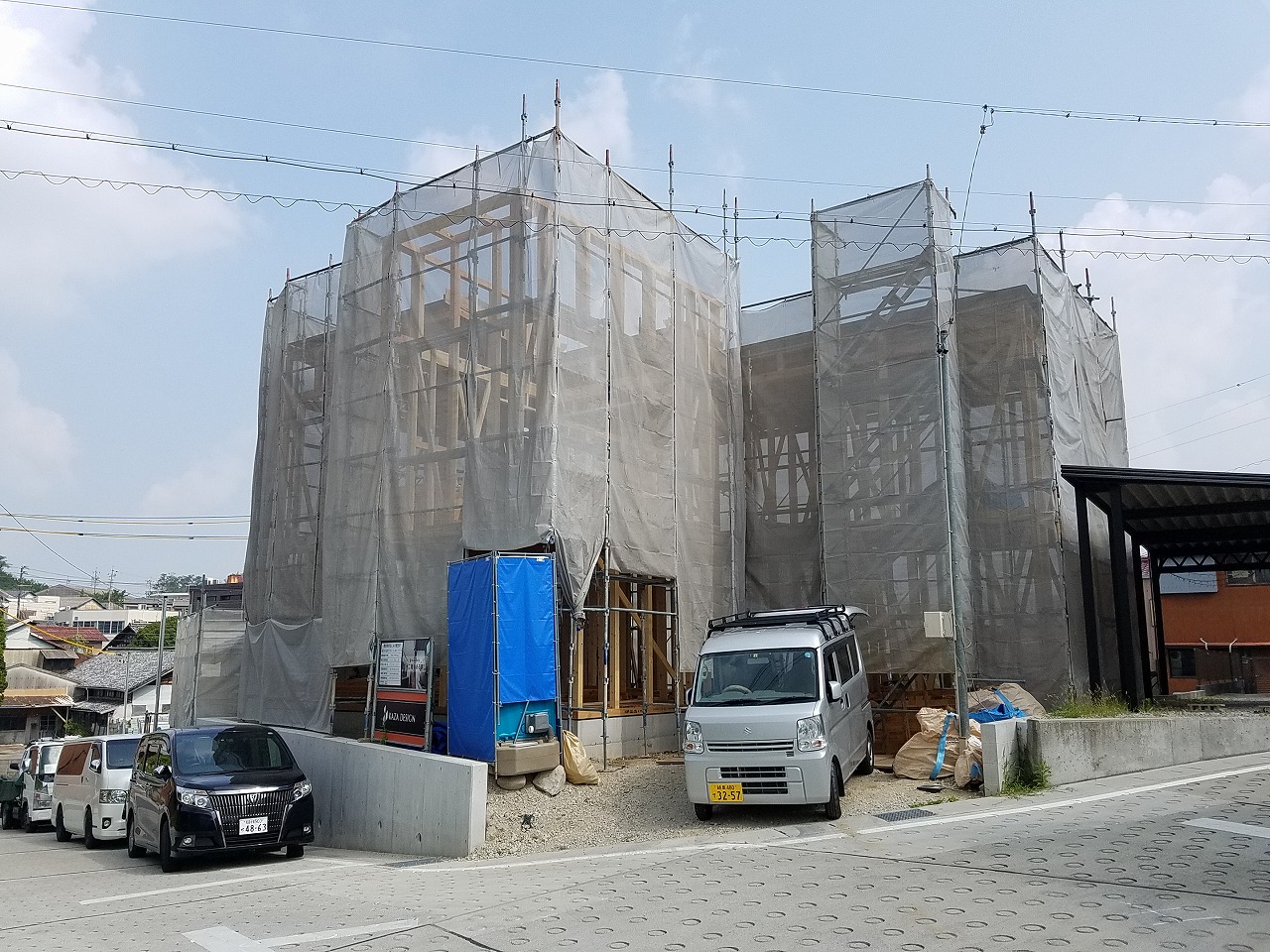 瀬戸市注文住宅「Ｉ様邸」上棟