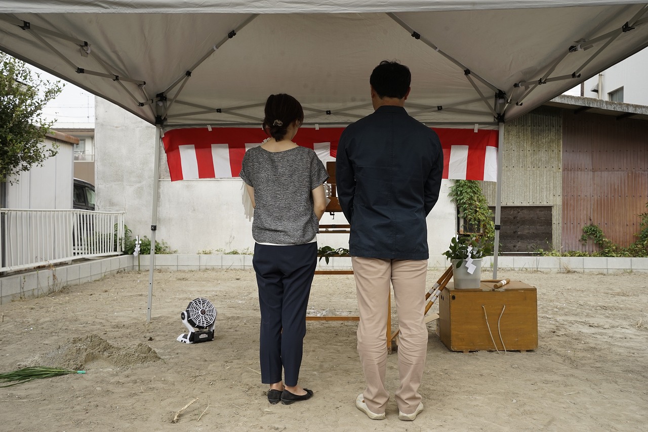 中村区「N様邸」地鎮祭
