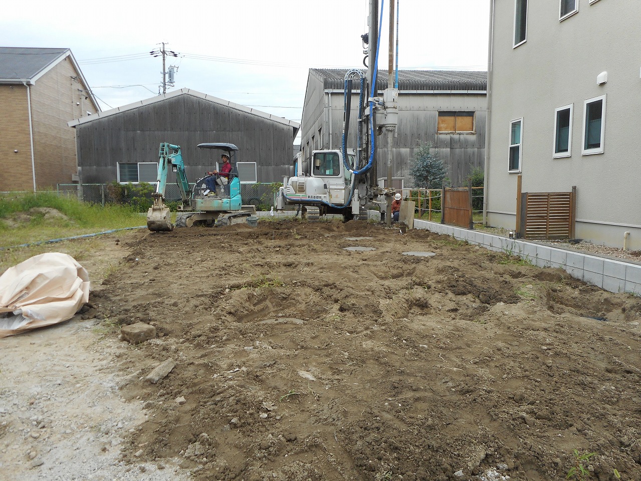 中川区注文住宅『O様邸』工事着工