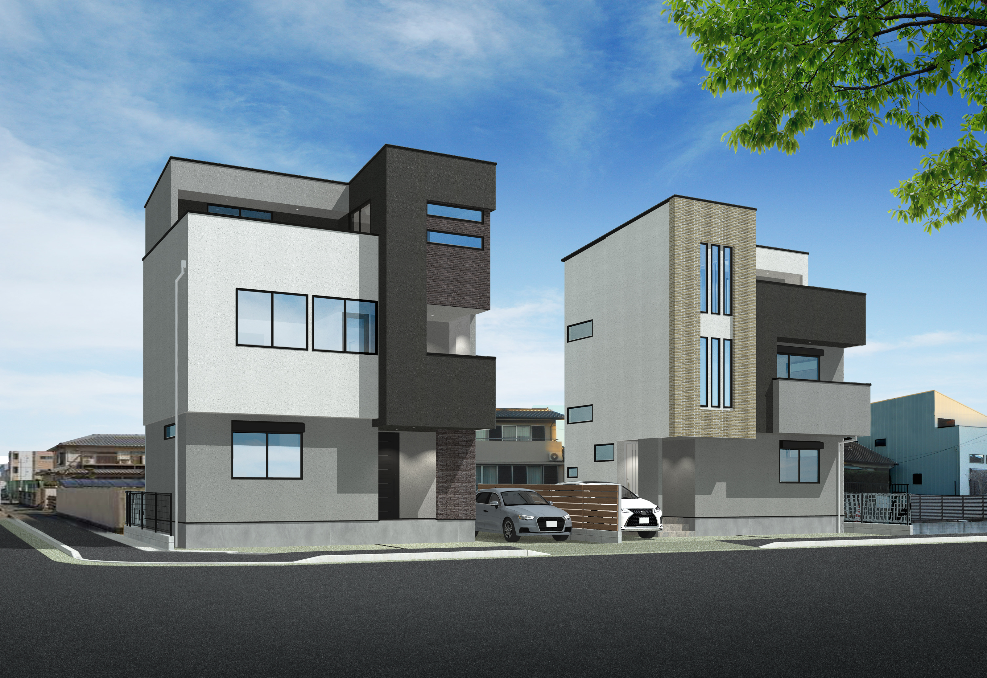 [ウインドヒルズ小本駅～長良町の家～]　2邸同時Pre-Open