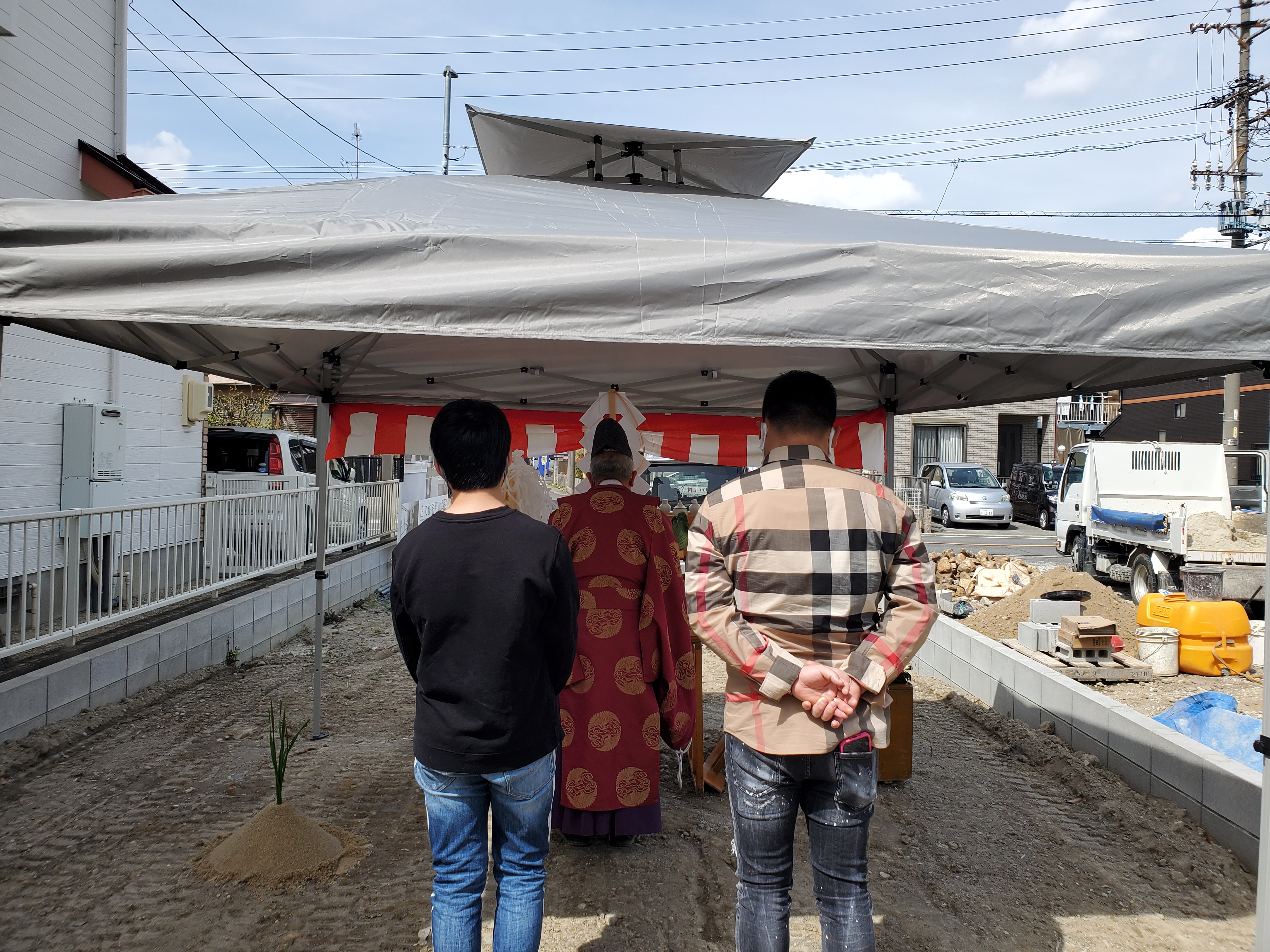 名古屋市中村区注文住宅「F様邸」地鎮祭