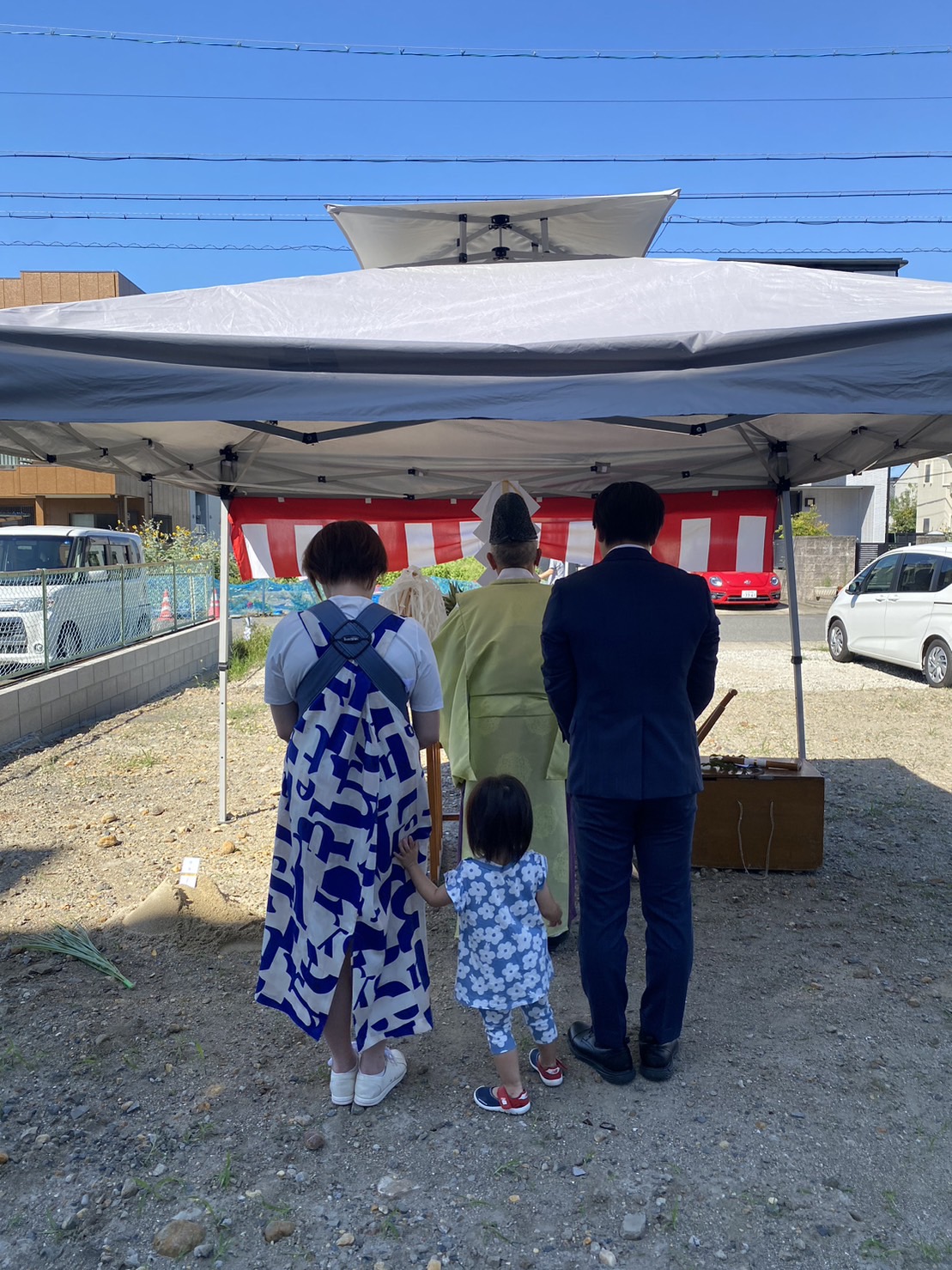 名古屋市中村区注文住宅「N様邸」地鎮祭