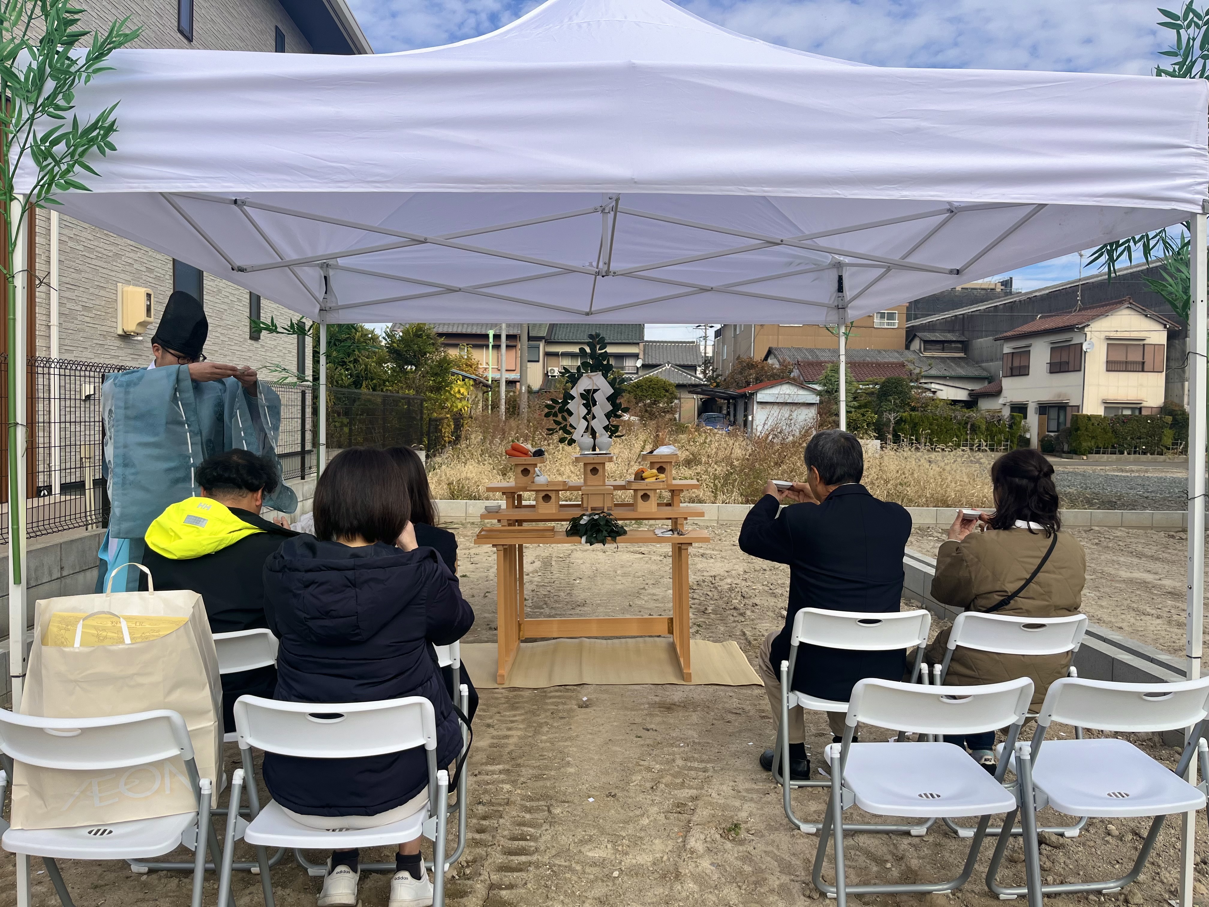 名古屋市中川区注文住宅『M様邸』地鎮祭