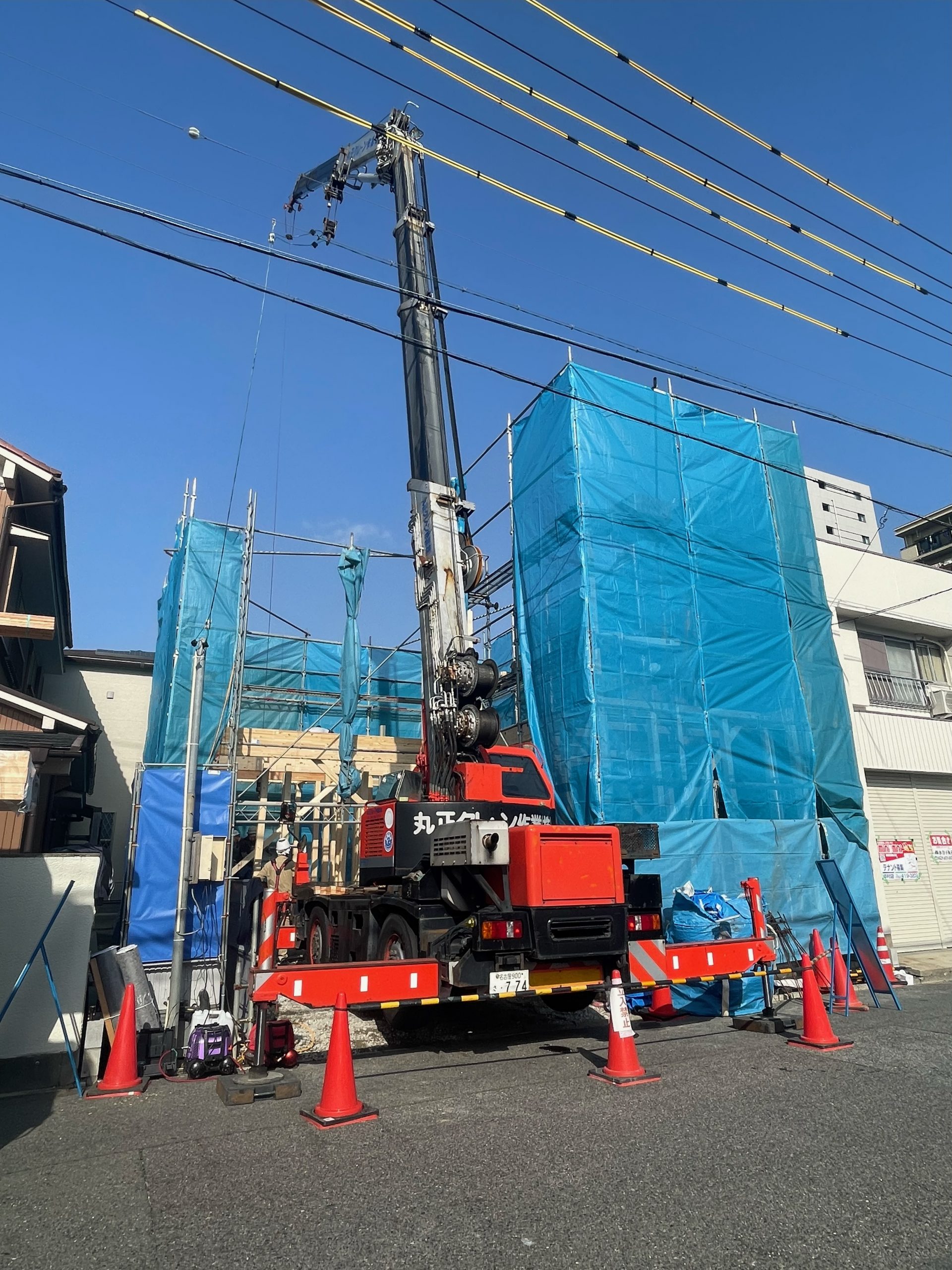名古屋市中村区注文住宅「Y様邸」上棟いたしました！