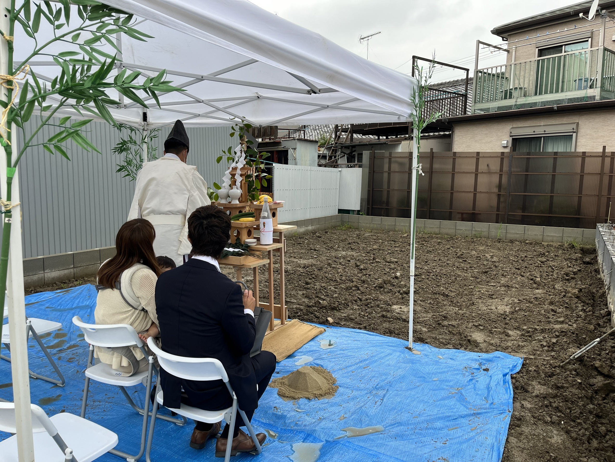 名古屋市中村区『I様邸』地鎮祭