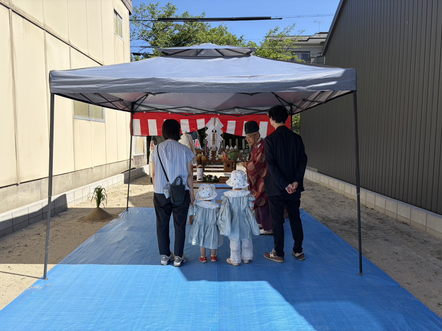中川区注文住宅【K様邸】地鎮祭